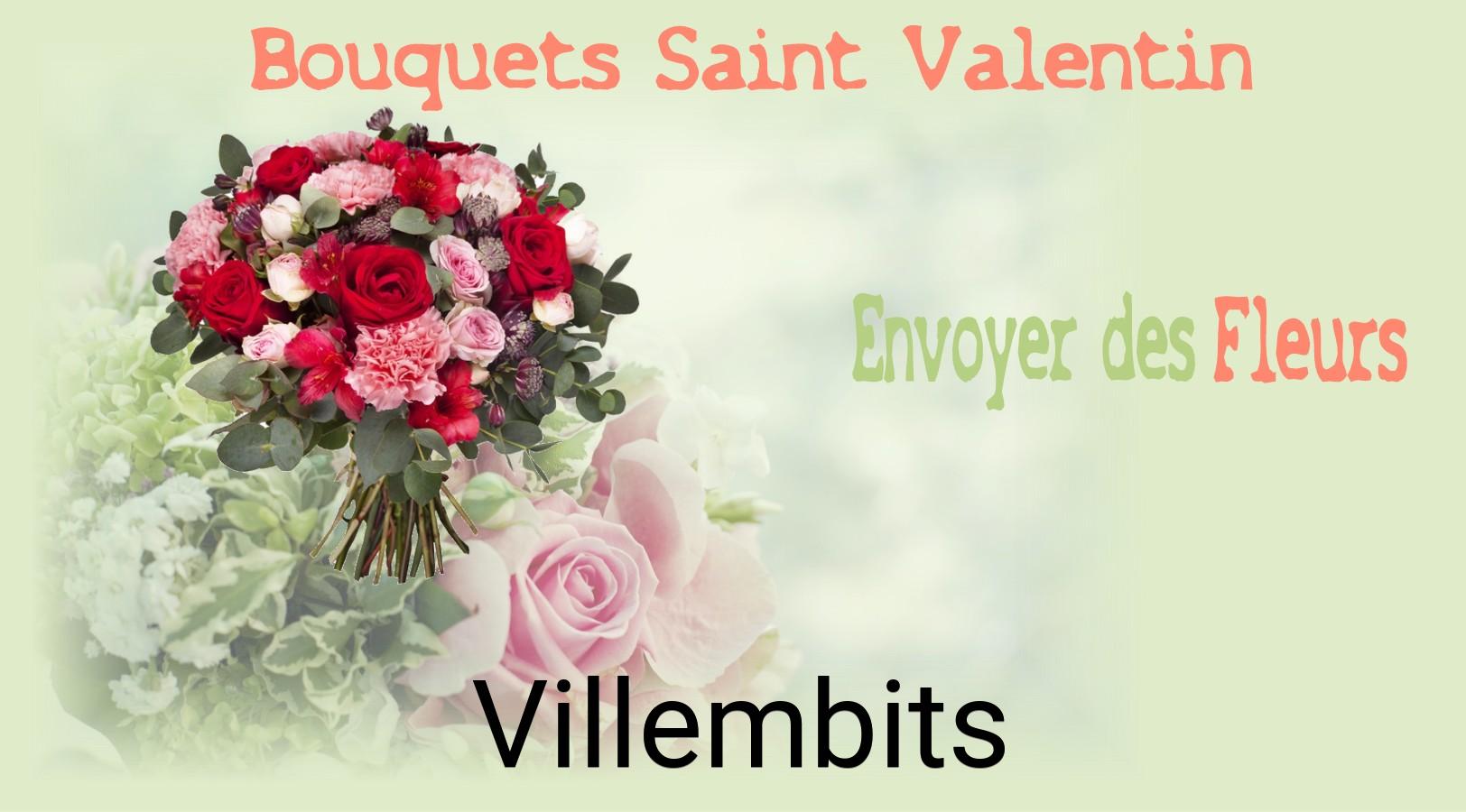 Roses de Saint-Valentin livrées à Villembits